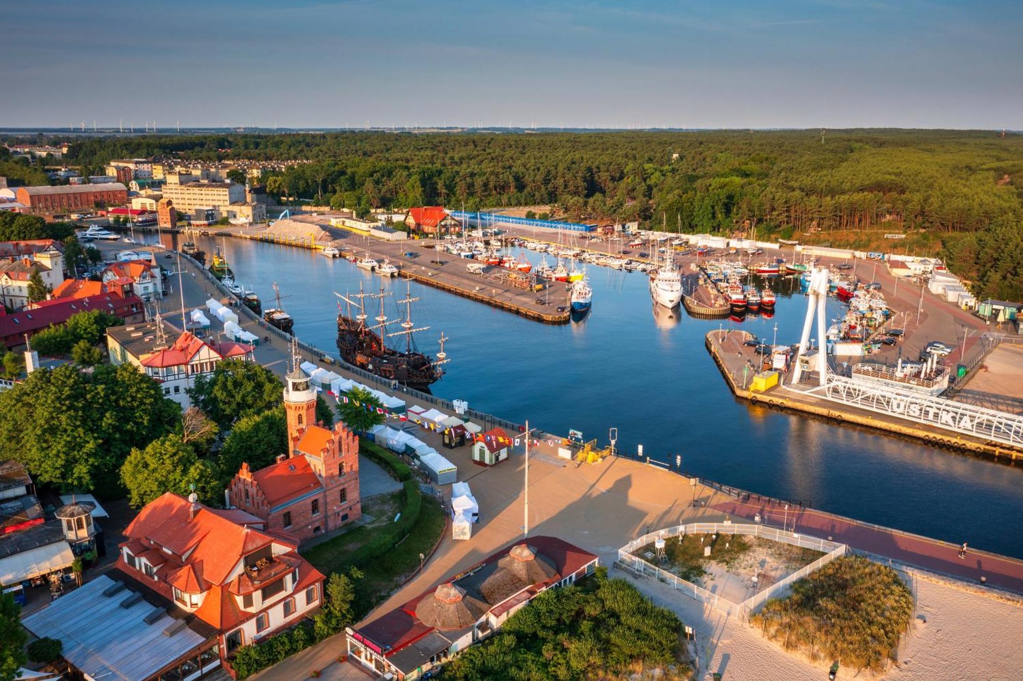 Apartamenty Baltyckie - Bulwar Portowy - Widok Na Port, Centrum, Najlepsza Lokalizacja W Ustce Ustka Buitenkant foto